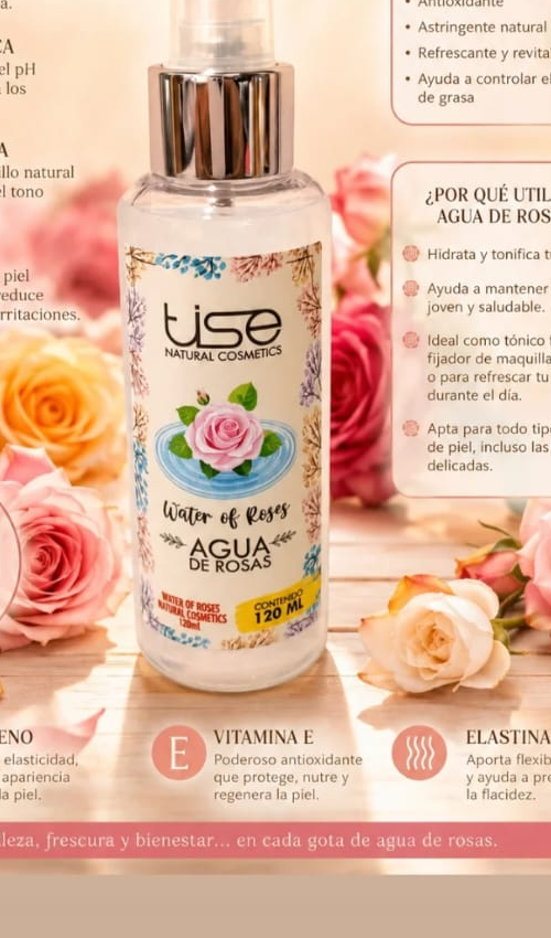 Agua de Rosas 120 ML
